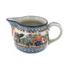 Blue Rose Polish Pottery Hummingbird Small Pitcher