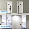 2pcs ID Plate Vacant Occupied Conference Privacy Indicator Sign for