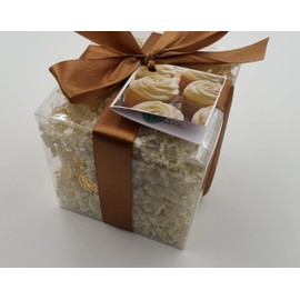 Spa Pure LEMONCREME Bath Bombs: GIFT SET with 6 Bath Bomb Fizzies with Shea, Mango & Cocoa Butter, Ultra Moisturizing (14 Oz) Great for Dry Skin, All Skin Types (Lemon Creme)