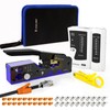 VCELINK Network Tool Set, RJ45 Crimping Tool with 20 x