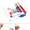 20 Pieces Punch Needle Kit Needle Threaders Embroidery Poking Cross