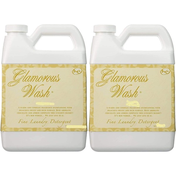 Tyler ENTITLED Fragrance Glamorous Wash 16 oz Fine Laundry Detergent by Candles (16 Fl oz (Pack of 2))