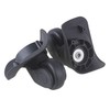 2 Pair Replacement Wheels for Luggage 360 Swivel Dual Suitcase