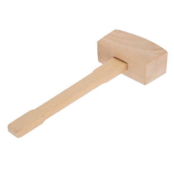 Martillo de Madera, Mazo de Agarre Cómodo de Alta Dureza