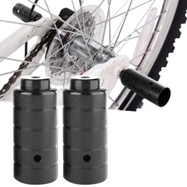 Bicycle Pegs, 1 Pair Bicycle Foot Stand Pegs Bicycle Pegs Steel Bike Accessories Mountain Bike 1 BMX Axle Pegs