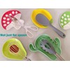 Ceramic Spoon Rest for Stove Top, Avocado Cute Spoon Rest