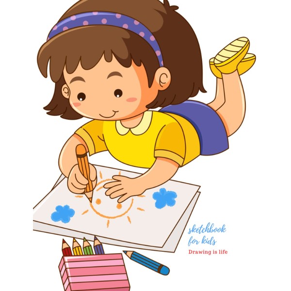 Drawing is Fun (DF) Sketchbook for Kids: Drawing is Fun