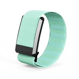 fitspur Comfortable and Breathable Replacement Wrist Band For Fitness Tracker, Compatible with WHOOP 4.0 Heart Rate Monitor(24cm) (Cyan)
