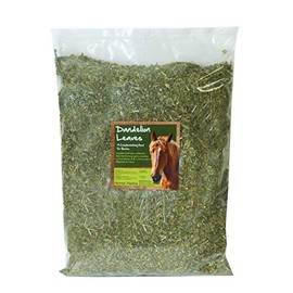 Horse Herbs Dandelion Leaves Cut - Natural Feed Supplement for Horses, Equine (1kg Bag)