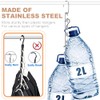 Lighterday 10 Pcs Space Saving Hangers,Magic Hangers Space Savers,Wardrobe Space