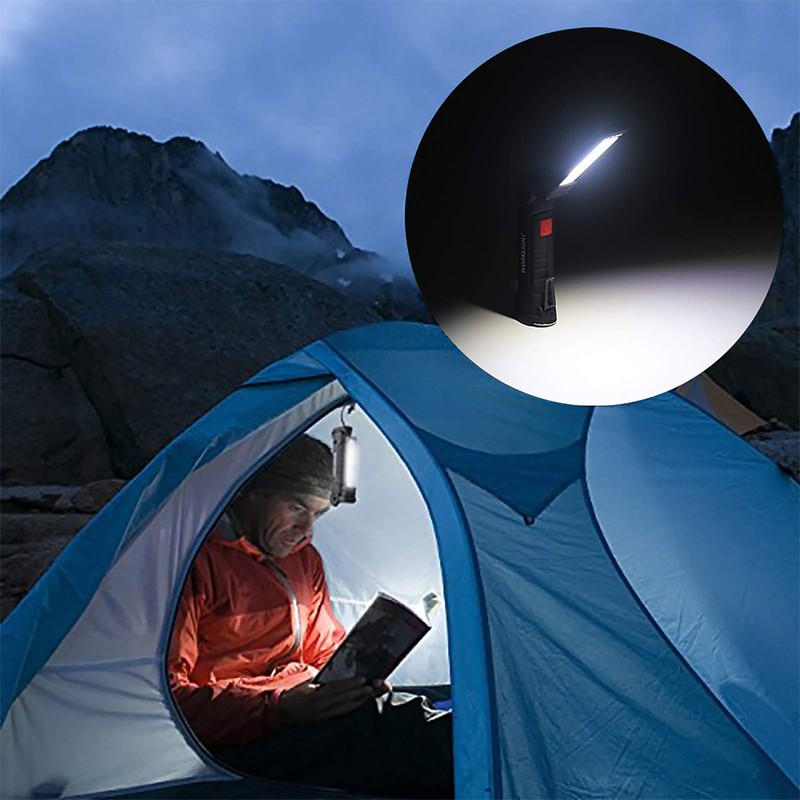 AIWMQYYF 2 Pcs Handheld Mobile Inspection Light Portable Work Light