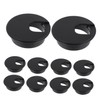 OSALADI 12pcs Round Cable Organizers for Cable Hole Covers for