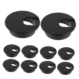 OSALADI 12pcs Round Cable Organizers for Cable Hole Covers for Wire Management for Desks and Cabinets