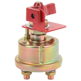 Interruptor de Desconexión de Batería de Alta Resistencia Principal de la Batería de 12V‑48V Interruptor Giratorio de Corte de Energía para Coches Barcos RVs