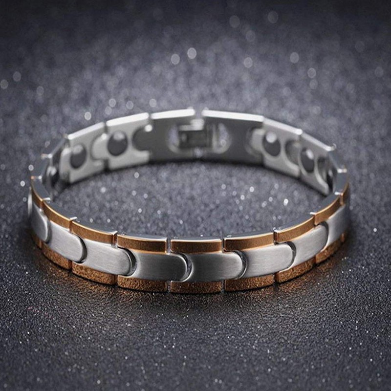 Lobyka Germanium Bracelet, Men's, Women's, Hematite, Magnetic, Health, Bangle, Bracelet,
