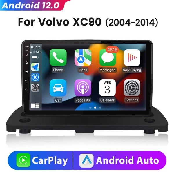 HIZPO Android 12Car Radio GPS Navi Stereo Wifi 2+32GB CarPlay