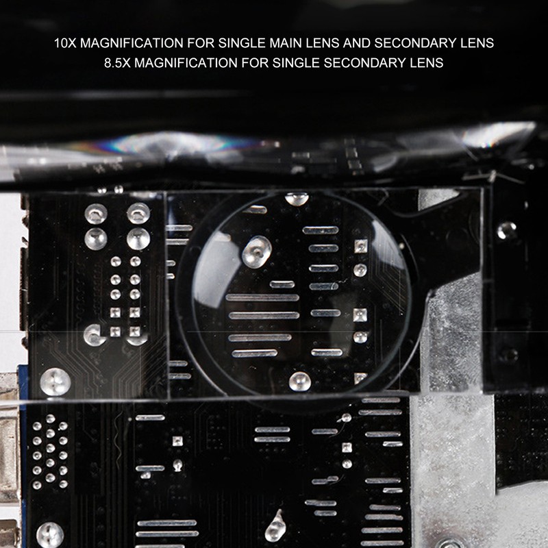 Headband Magnifier Glasses 1.5X 3X 8.5X 10X Magnification Head Mount