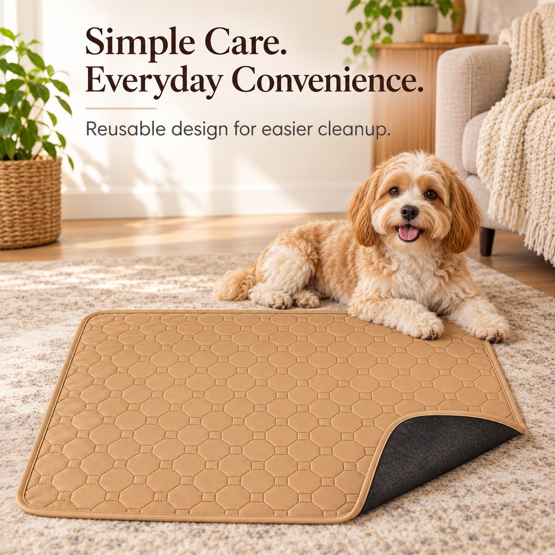 Reusable Dog Pee Pad for Puppy Potty Training – Washable
