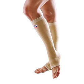 LP Support 957 elastische Venenbandagen - Kompressionsbandage Waden, Größe:L, Farbe:natur