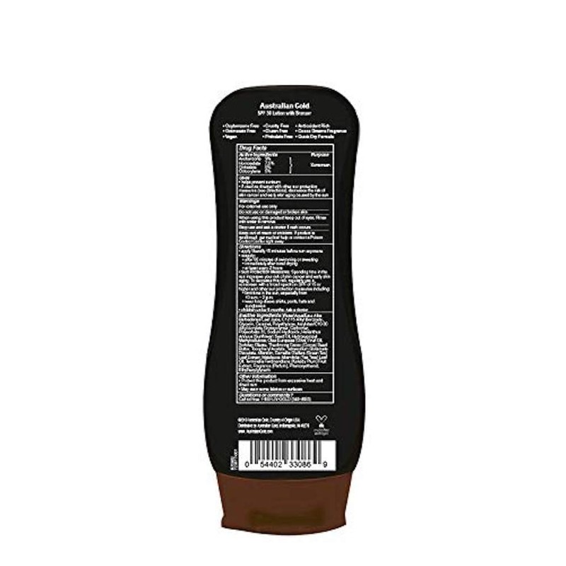 Australian Gold Spf 30 Loción de protección solar de amplio