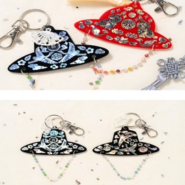 National Museum of Korea Goods Traditional Mother of Pearl Keyring Making Set Korean Traditional Souvenirs I agree to third-party provision for foreign gift delivery / 국립중앙박물관굿즈 전통 갓자개 키링만들기 세트 한국전통기념품 외국인 선물 배송을 위한 제3자 제공에 동의합니다