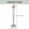 VILLCASE 8-Branch Photo Tree Card Holder, Silver Desktop Picture Display