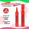 Qilery 72 Pack Highlighters Bulk, Tank Style Chisel Tip Highlighters