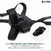 A-ITEM X Shaped Suitcase Belt, Black, For Travels, Business Trips,