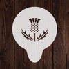 Thistle Stencil. Flexible Mylar Durable Reusable Stencils For Decorating Baking