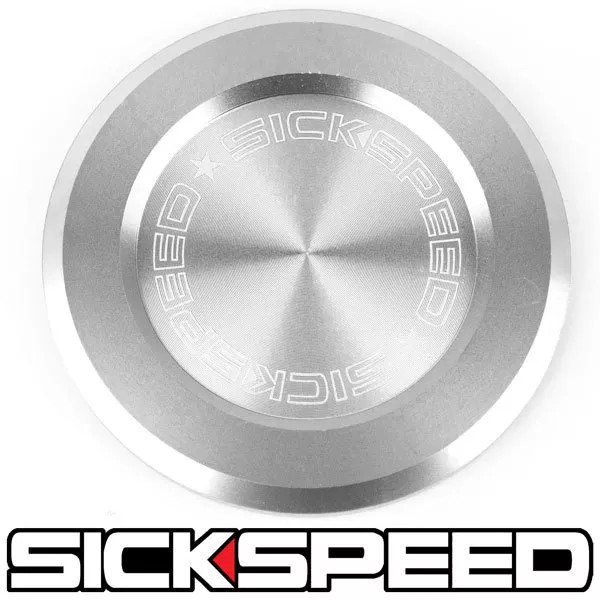 SICKSPEED POLISHED REAR WINDSHIELD WIPER DELETE INSERT FOR CAR/TRUCK UNIVERSAL