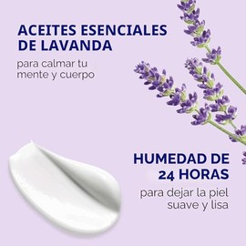 Dr Teal's 24 Hour Moisture + Loción corporal, aceite esencial de lavanda, 18 onzas líquidas (paquete de 3)