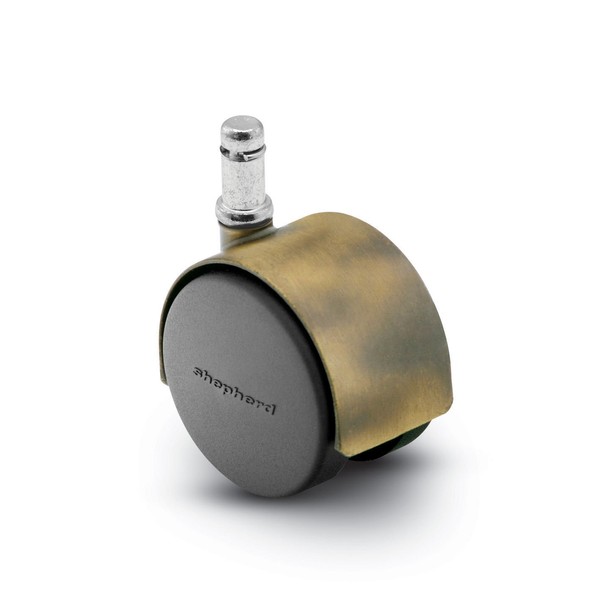 Shepherd Pacer Series 60mm Diameter Die-Cast Twin Urethane Wheel Swivel
