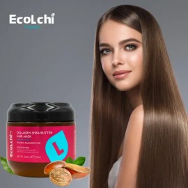 Mascarilla Ecolchi Karite Cabello Dañado Seco Suaviza Repara
