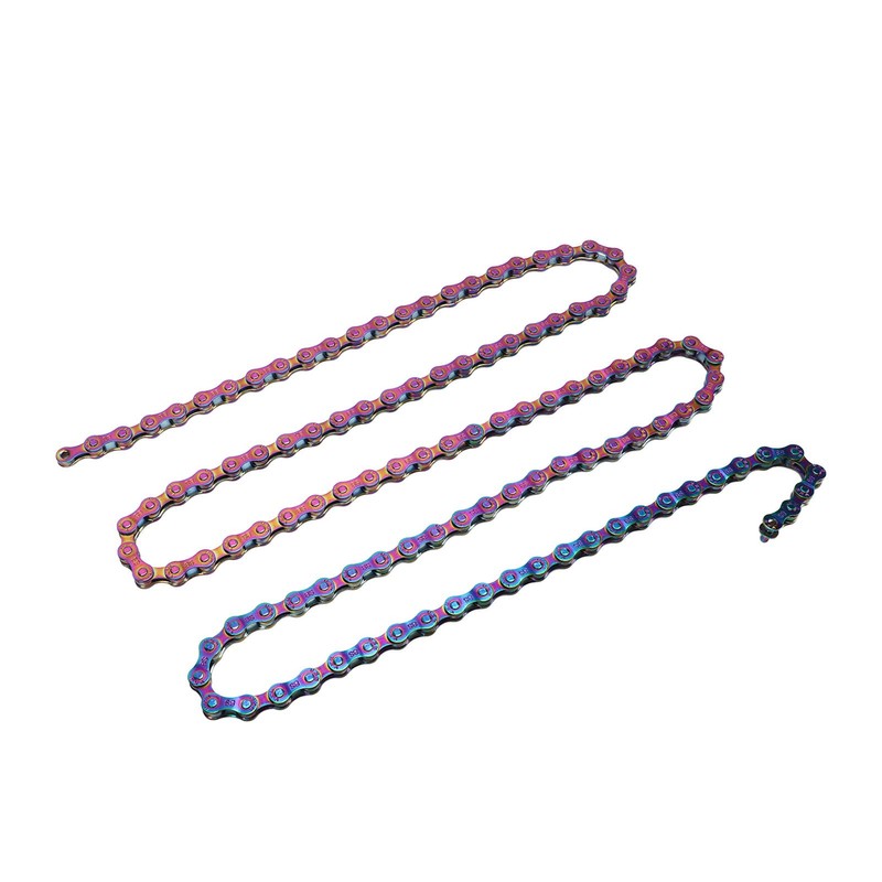 PUNELE Bicycle Chain, Rustproof, Sensitive, Colourful, Electroplated, 6, 7 and