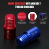 EAWONGEE Nut and Bolt Thread Checker Nut and Bolt Size