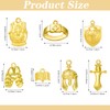 LEGENTLISUR 70 Pcs Gold Bible Theme Charms for Jewelry Making