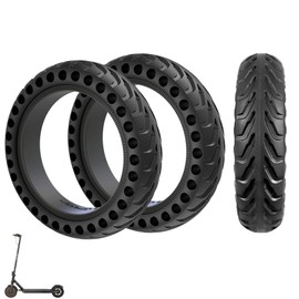 Gwansiry 8.5x2 Inch Electric Scooter Solid Tires, 50/75-6.1 Rubber Replacement Wheels for Gotrax GXL V2/XR/APEX & Xiaomi M365/M365 Pro/1S/Pro 2 & All 8.5" Scooters, Never Puncture (2PCS)