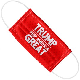 Vote Trump 2020 1-Ply Reusable Face Mask Covering, Unisex