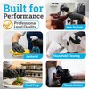 Hand-E Touch Black Nitrile Disposable Gloves Large, 50 Count -