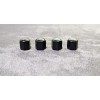 For: Chevy 4pc Black Hex Chevy Emblem Car Wheels Metal