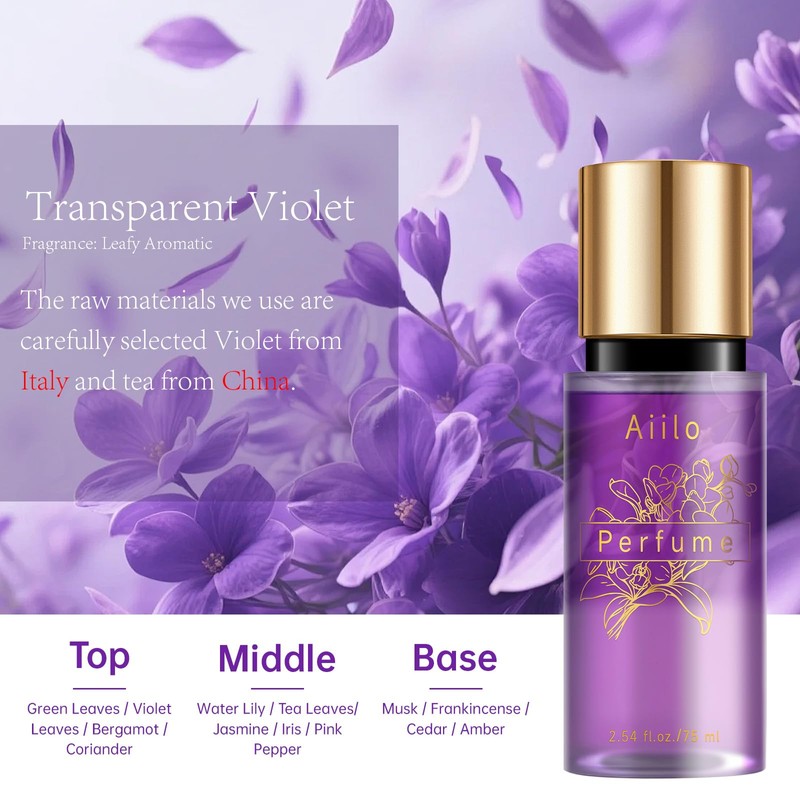 Hair Perfume, Natural Fragrant Hair Perfume for Women, 8 Hours