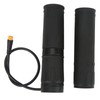 Topyond Full Twist Throttle EBikes,Electric Bike Throttle Grip Rubber Split