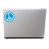 2 x 10cm Peace Vinyl Sticker Symbol Hippy Camper Van