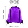KUUQA 2Pcs Drawstring Backpack Bags Sports Cinch Sack String Backpack