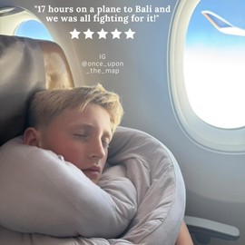 Snugalo Travel Pillow- 2 in 1 Probably the most versatile travel pillow in the world ! Ultra soft & Breathable 100% Bamboo Raylon Luxury material | neck pillow for travel | travel pillow for airplane