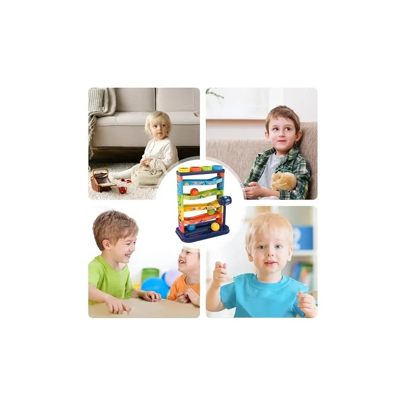 Juego De Bolas Laberinto Montessori Estimulacion Temprana
