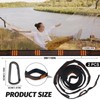 Pack of 2 Hammock Attachments, 3 m x 2.5 cm