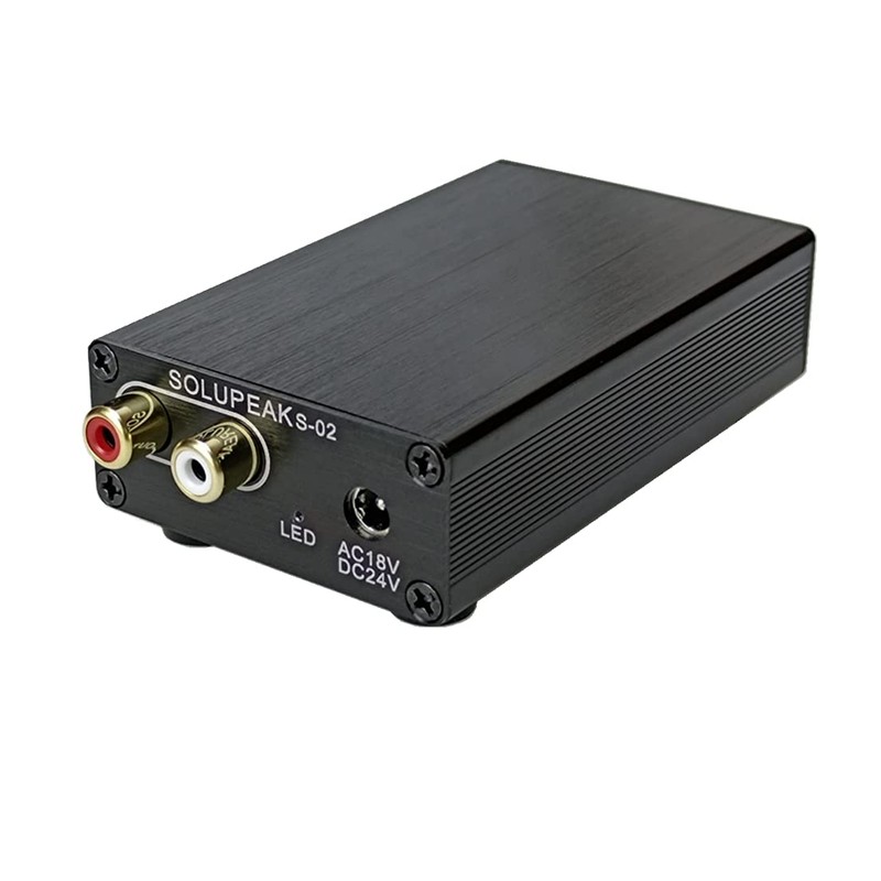 SOLUPEAK NA2 Phono Preamp for Turntable, Home Audio Stereo Phonograph