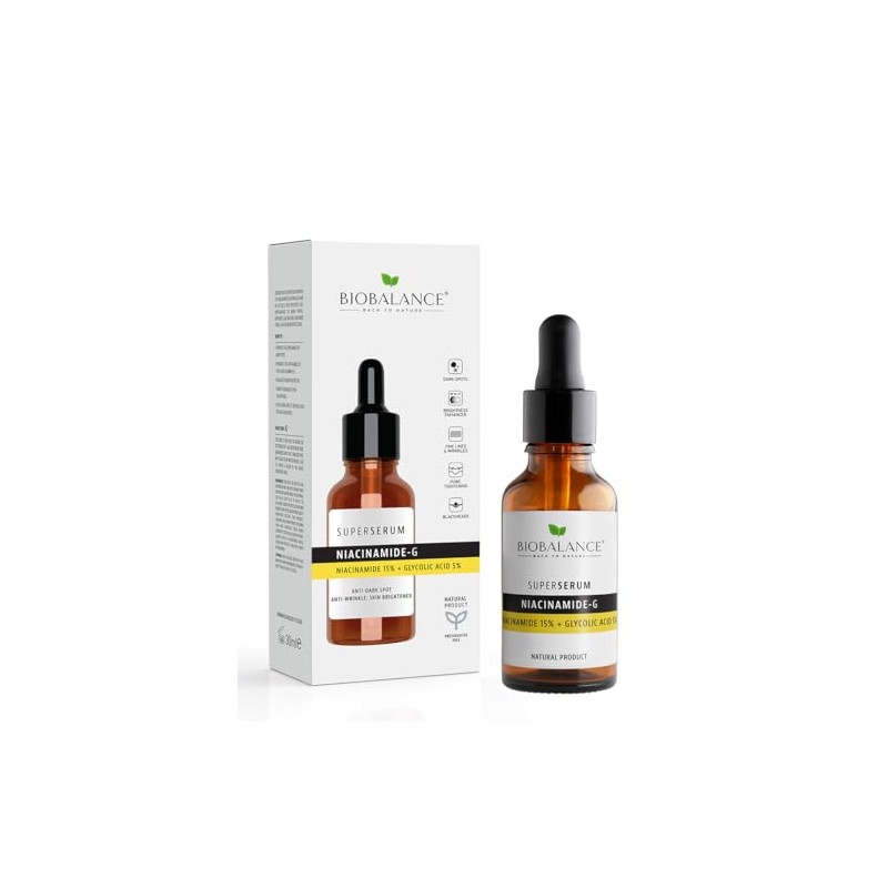 BioBalance Niacinamide-G Super Serum | 30ml | Regulate Sebum Production