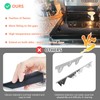 2Pack Kitchen Stove Counter Gap Covers, Stainless Steel Cooker Gap
